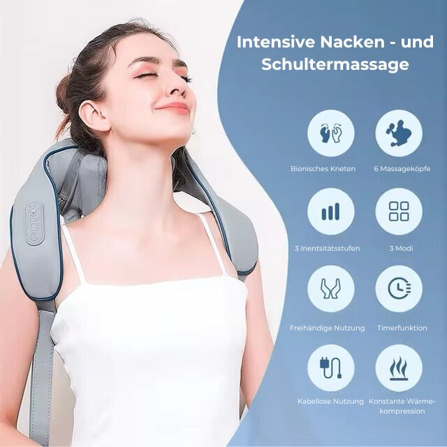 RelaxMate - Die mobile Massage für Nacken und Schultern